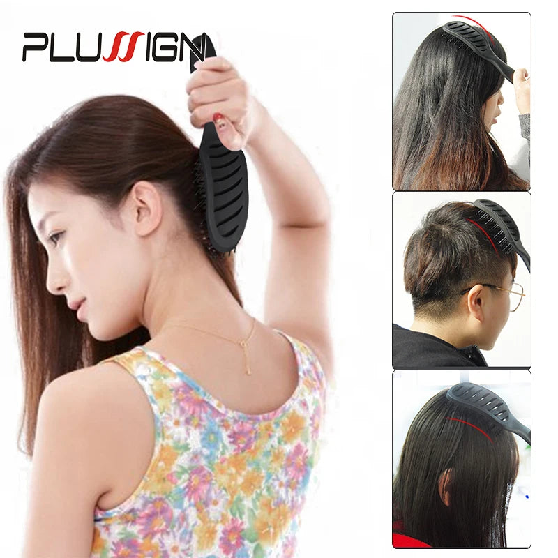 Wet Curly Detangle Hair Brush For Salon Hairdressing Styling Tools Vent Hairbrush Blow Dryer Hair Brush Factory Promotion