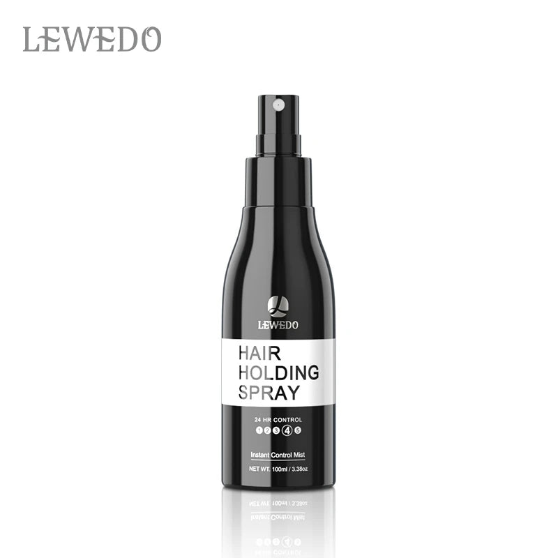 Lewedo Unisex 100ml Strong Hold Hair Styling Spray New Style Hair Fixing Spray Mist For Salon Beauty Hair Styling