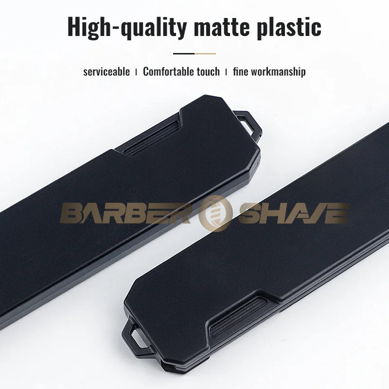 High Quality 2 in 1 Pocket Folding Combs Wide Tooth Oil Head Comb Beard Combing Barber Hair Clipper Comb Salon Hair Styling Tool