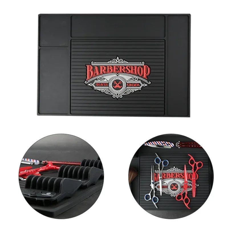 1pc Haircut Tools Storage Mat Storage Cushion Non-slip Mat Anti-skid Mat for Hair Salon Storage Barber Hair Dresser Accessories