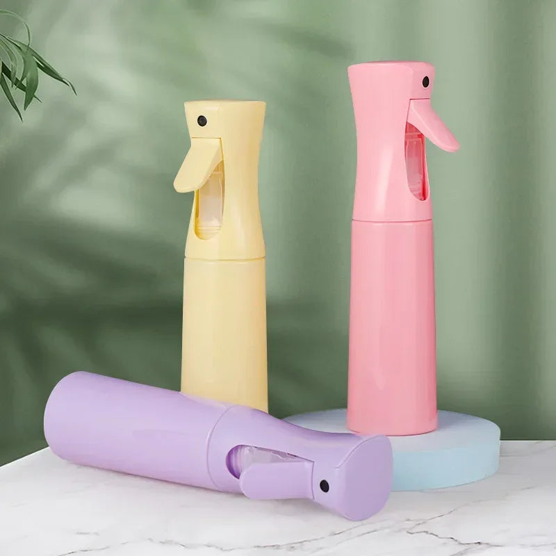 300ML Continuous Plant Mist Spray Bottle Mist Refillable Spray Bottle Mist Bottle for Curly Hair Styling Product Plant Barber