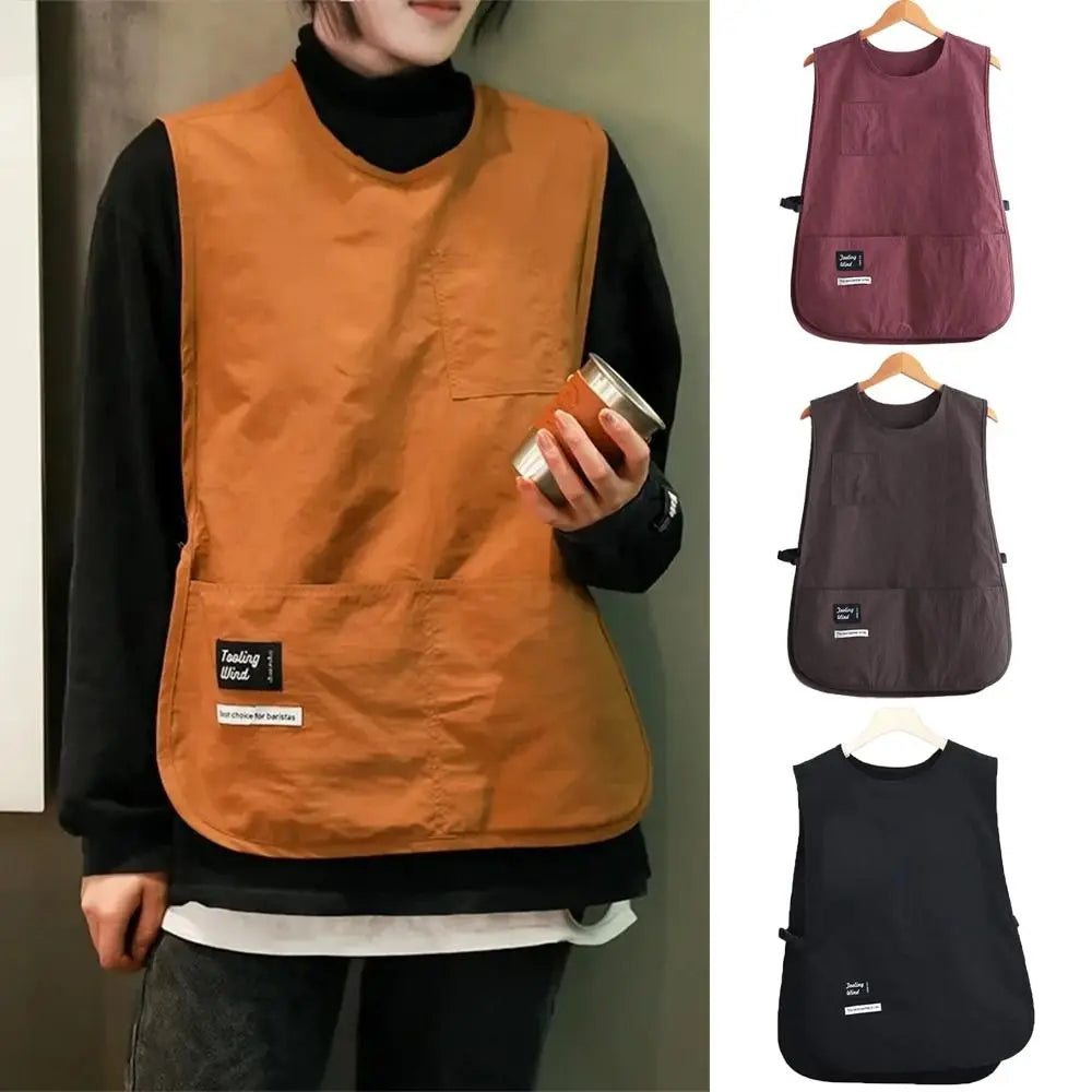 Waterproof Apron, Hairdressing Cloak, Hairdresser Vest, Advertising Shirt, Uniform, Beauty Salon, Nail Salon, Coat, Uniform
