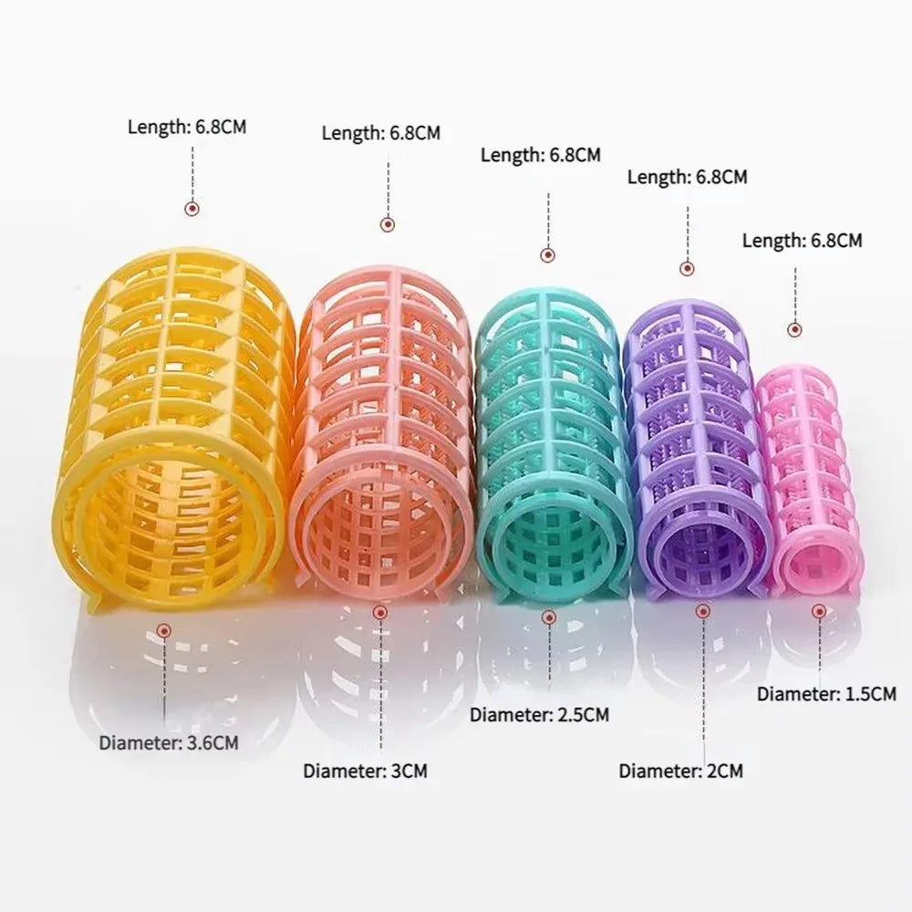 1 Set Hair Care Hair Curler Roller Large Grip Styling Roller Curlers Styling Home Use Hair Rollers Style Hairdressing DIY Tools