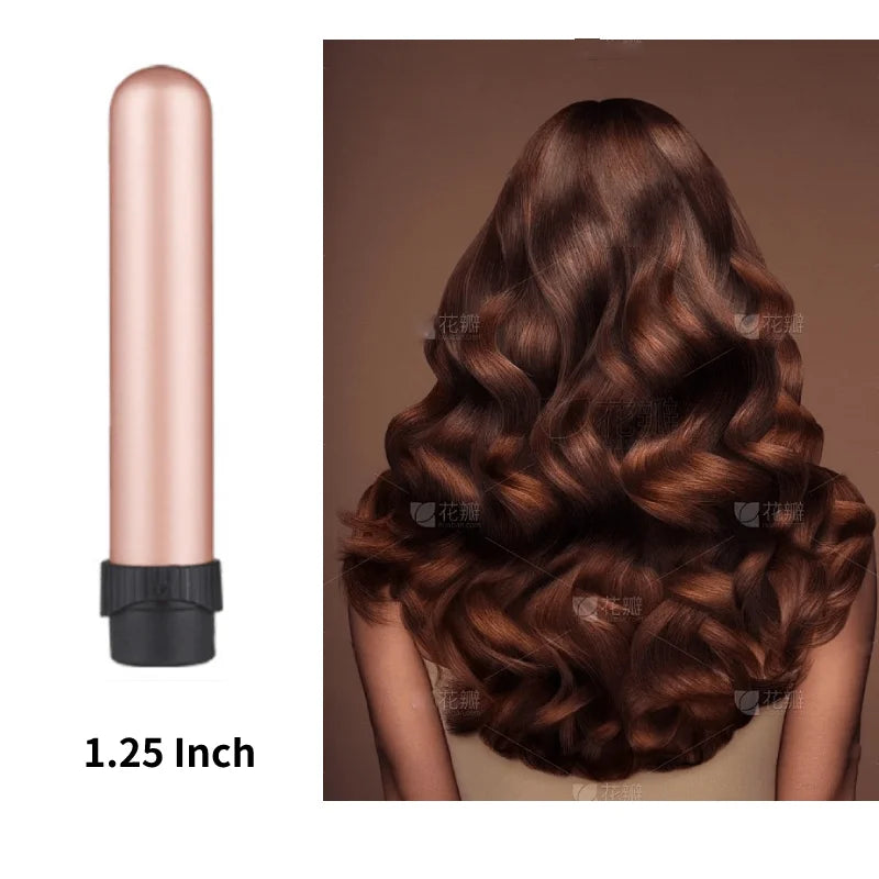 Customizable Electric Curling Iron Hair Tools Professional Roller Curls Wand Fast Heating Up  Curling Iron for All Hair Types