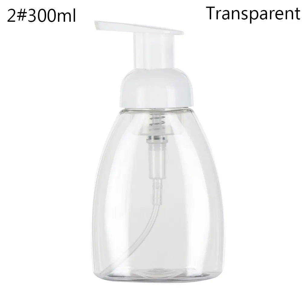 Clear Blue Shampoo Lotion Shower Gel Foam Pump Bottles Foaming Bottle Liquid Soap Whipped Mousse Points Bottling