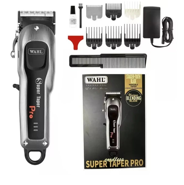 Original  Wahl Hair Clipper for Barbers, 5-Star Series, Cordless Hair Clipper, Magic Clip  & Detaliers & Vanish