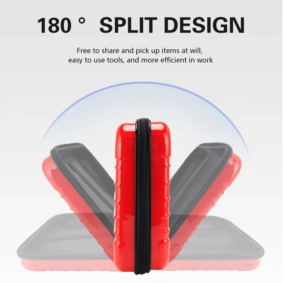 Salon Barber Shockproof  Hair Scissors Case Bag Crush Resistance Trimmer Suitcase Waterproof Non-defrmation Styling Tool Box