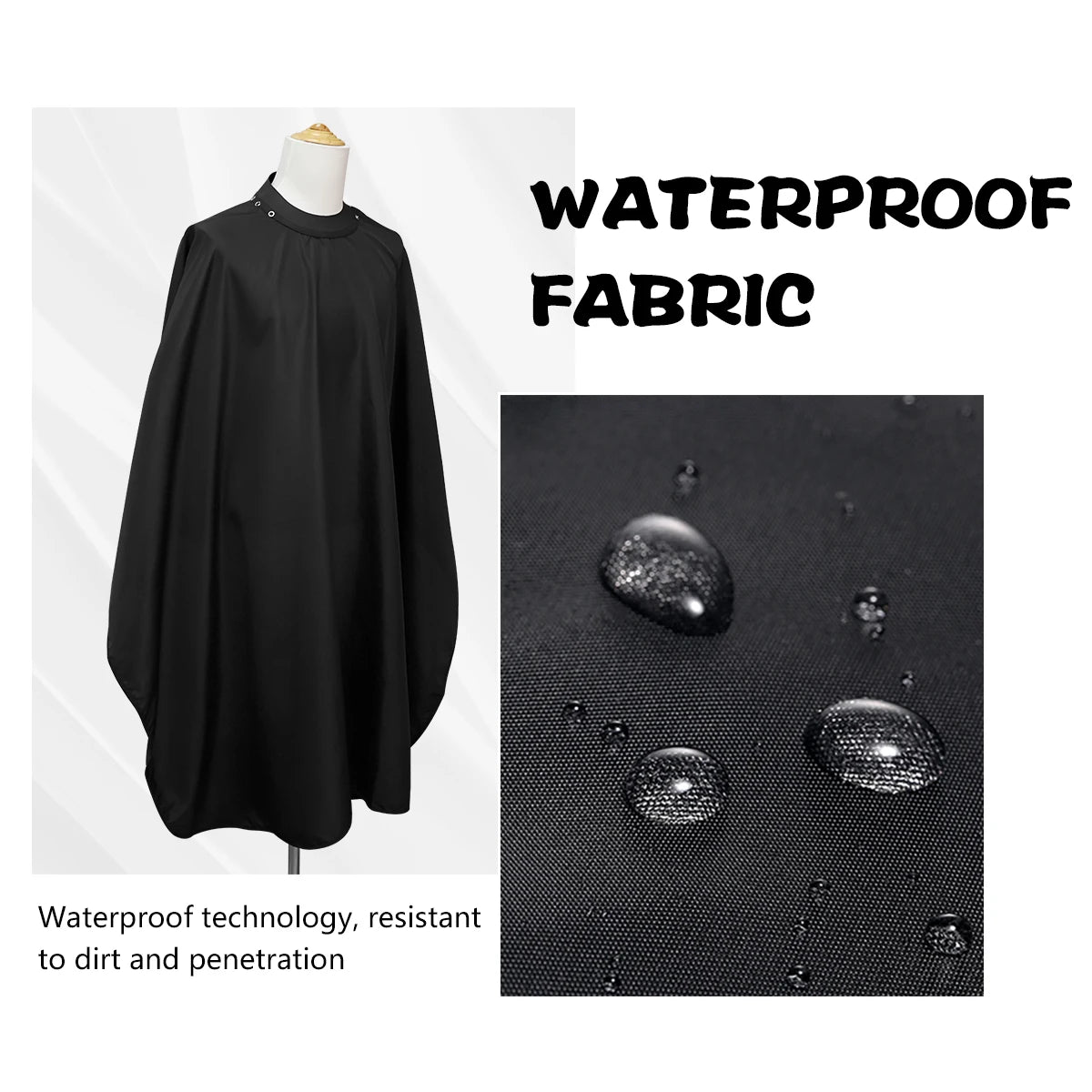 Barbershop Hair Cutting Cloth Pro Salon Hairdressing Cape Gown Barber Silicone Neck Hairdresser Apron Haircut Capes Wholesale