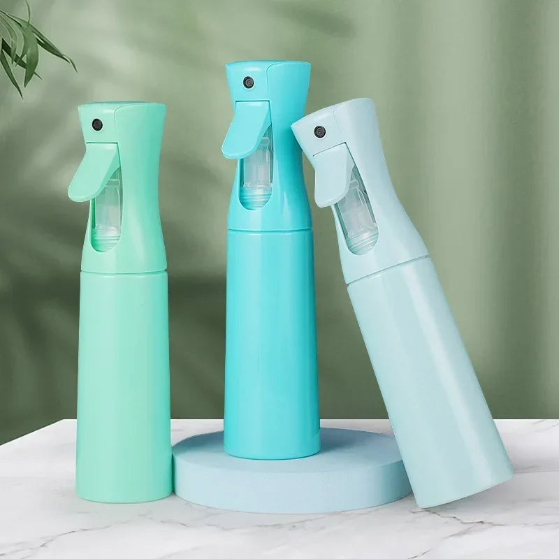 300ML Continuous Plant Mist Spray Bottle Mist Refillable Spray Bottle Mist Bottle for Curly Hair Styling Product Plant Barber
