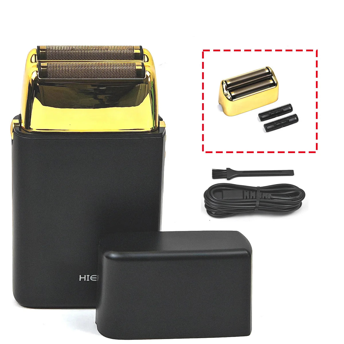 BRDCLIP Men’s Professional Shaver Cordless Beard Clipper 8200RPM Hair Trimmer Barber Shop Oil Head Salon Shaving Machine
