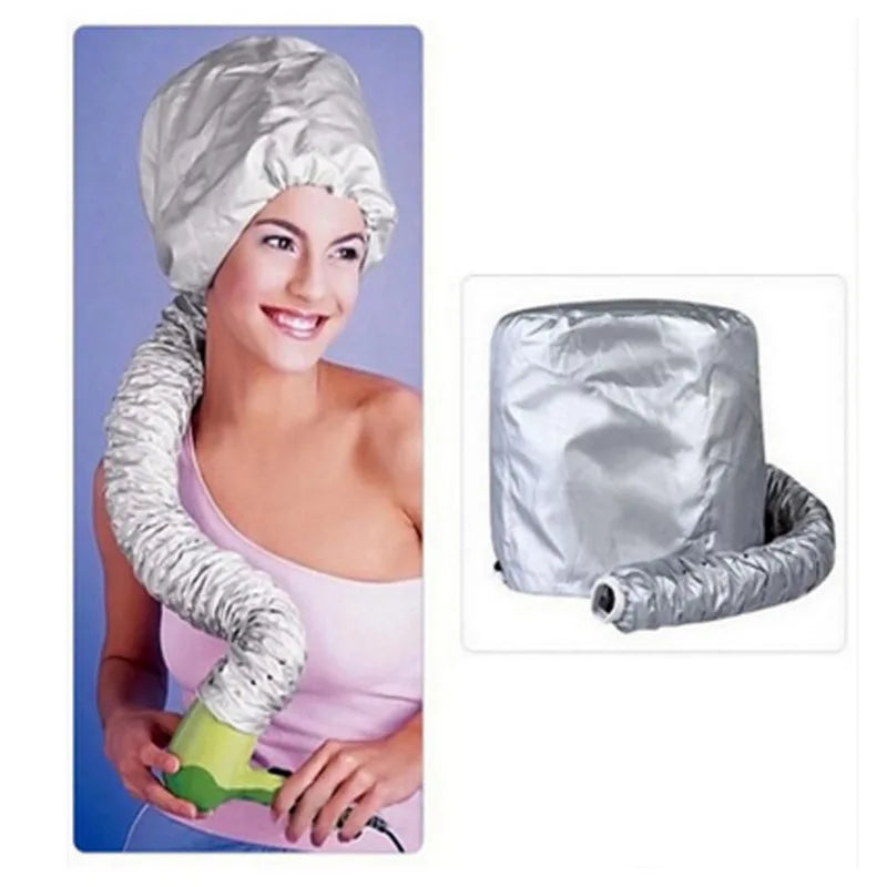 1pc Portable Soft Hair Drying Cap Adjustable Womens Hair Blow Quick Dryer Cap Hairdressing Salon Supply Accessories