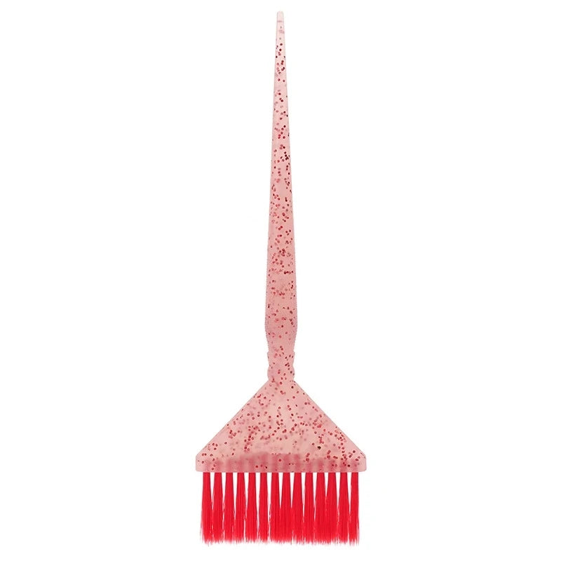 Professional Hair Dye Brush Coloring Crystal Applicator Brush Easy Clean Salon Barber Hairdressing DIY Haircut Accessories