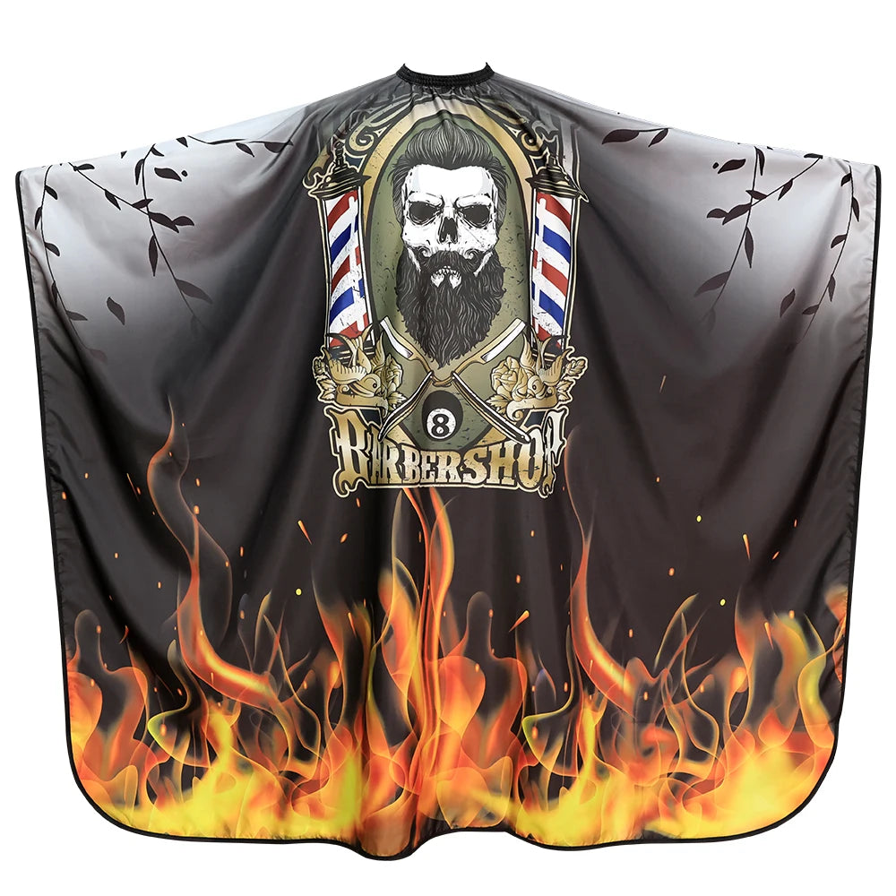 Barber Apron Classics Hair Cut Cape Hairdresser Hairdress Gown Cape Hair Salon Hair Cutting Antistatic Hair Profiling Tools