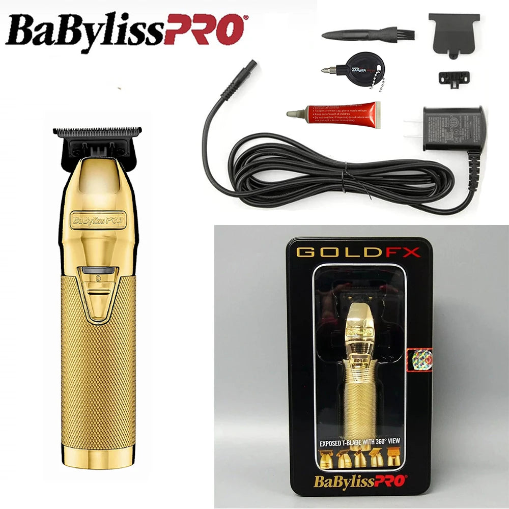 Babyliss Pro Barberology FX+ FX820 FX707 Professional  Hair Clipper&Skeleton Trimmer Haircut Kit For Barbers and Stylists