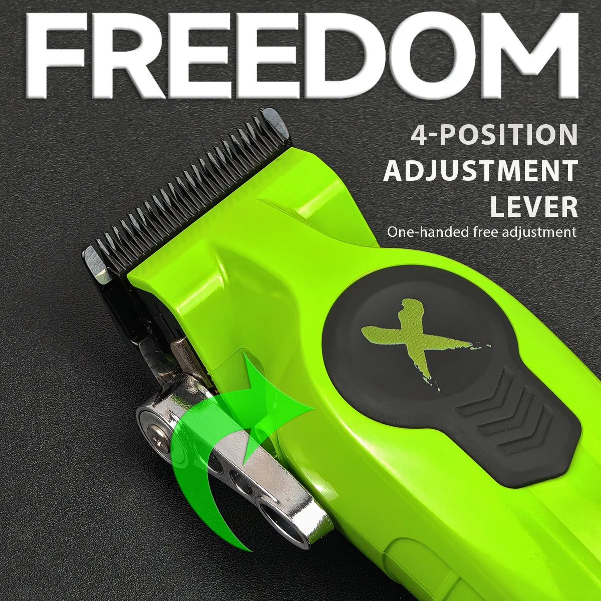 BRDCLIP FA1C NEW 7500RPM Barber Professional Hair Clipper High Speed Motor 2500mAh Electric Trimmer DLC Blade With Base
