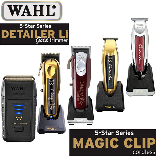 Wahl 5 Star Series 8148 Magic Clip Professional Barber Cordless Hair Clipper&Hair Trimmer&Foil Shaver For Barbers and Stylists