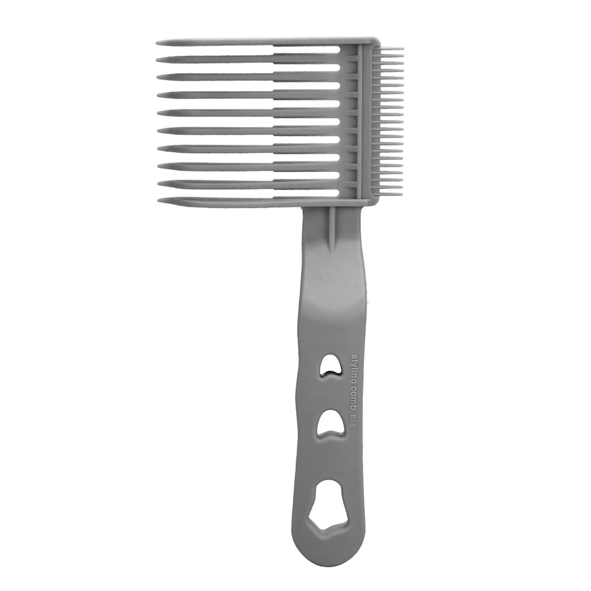 2PCS Barber Flat Top Hair Cut Comb Set Pro Barbershop Men's Curved Positioning Hair Clipper Comb Salon Hairdresser Tool Supplies