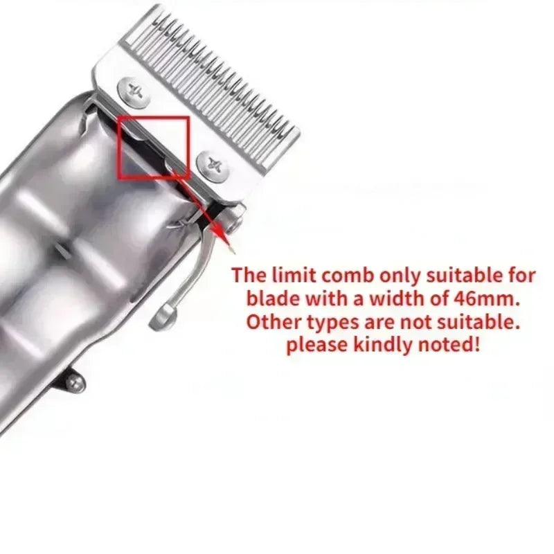 8/10PC Professional Universal Hair Clipper Limit Guide Comb For Wahl Trimmer Cutting Guide Comb Haircut Tools Barber Accessories
