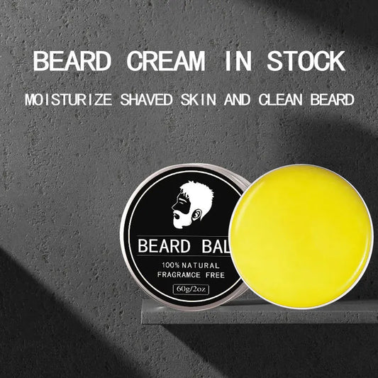 High Quality Natural Beard Oil Conditioner Balm Growth Organic Moustache Wax for Beard Styling