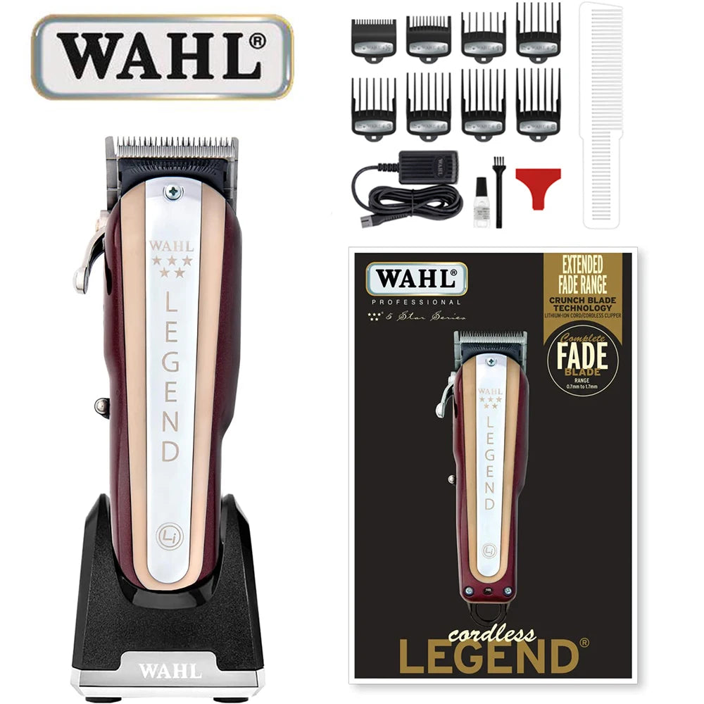 Wahl 5 Star Series 8148 Magic Clip Professional Barber Cordless Hair Clipper&Hair Trimmer&Foil Shaver For Barbers and Stylists