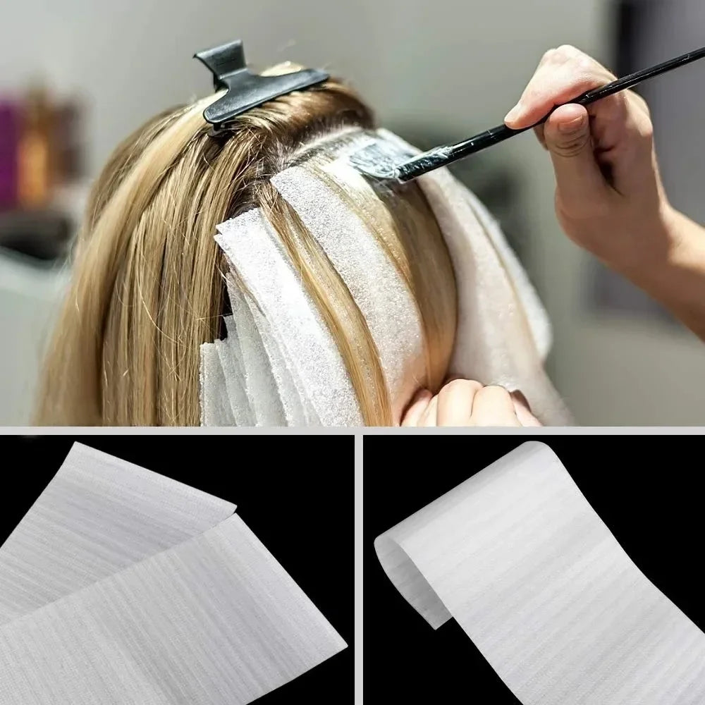 New 110Pcs\Set Professional Thicken Perm Paper Curl Hair Hair Curler Dye Foil for Highlighting Hairdressing Salon Styling Tools