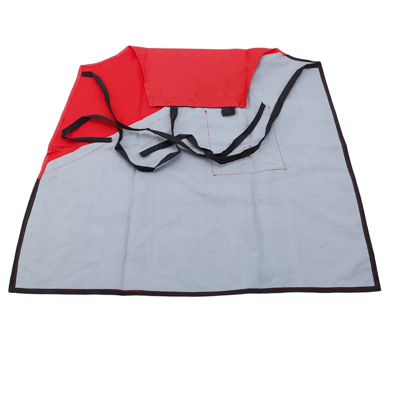 1Pc Red Professional Stylist Apron Waterproof Hairdressing Coloring Shampoo Haircuts Cloth Wrap Hair Salon Tool Barber Aprons