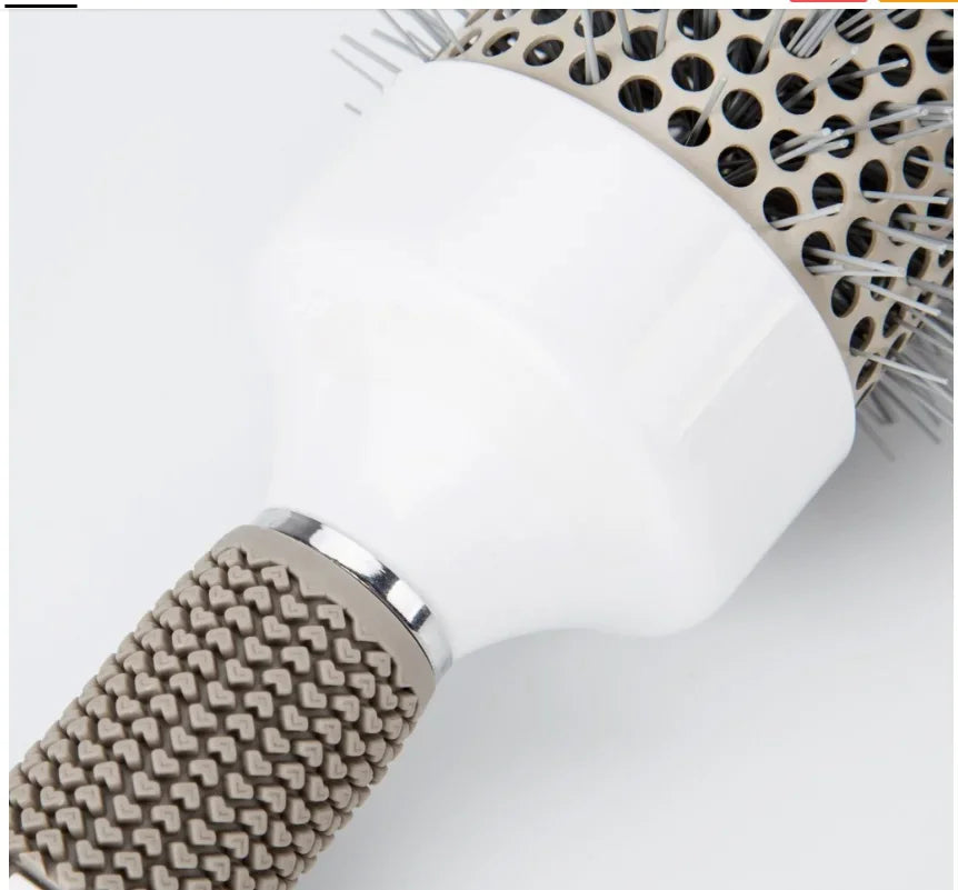 Women's Round Curly Hair Comb Salon Hair Styling Hairbrush Wet Dry Dual Use Hairdressing Combs Professional Rollers Tools