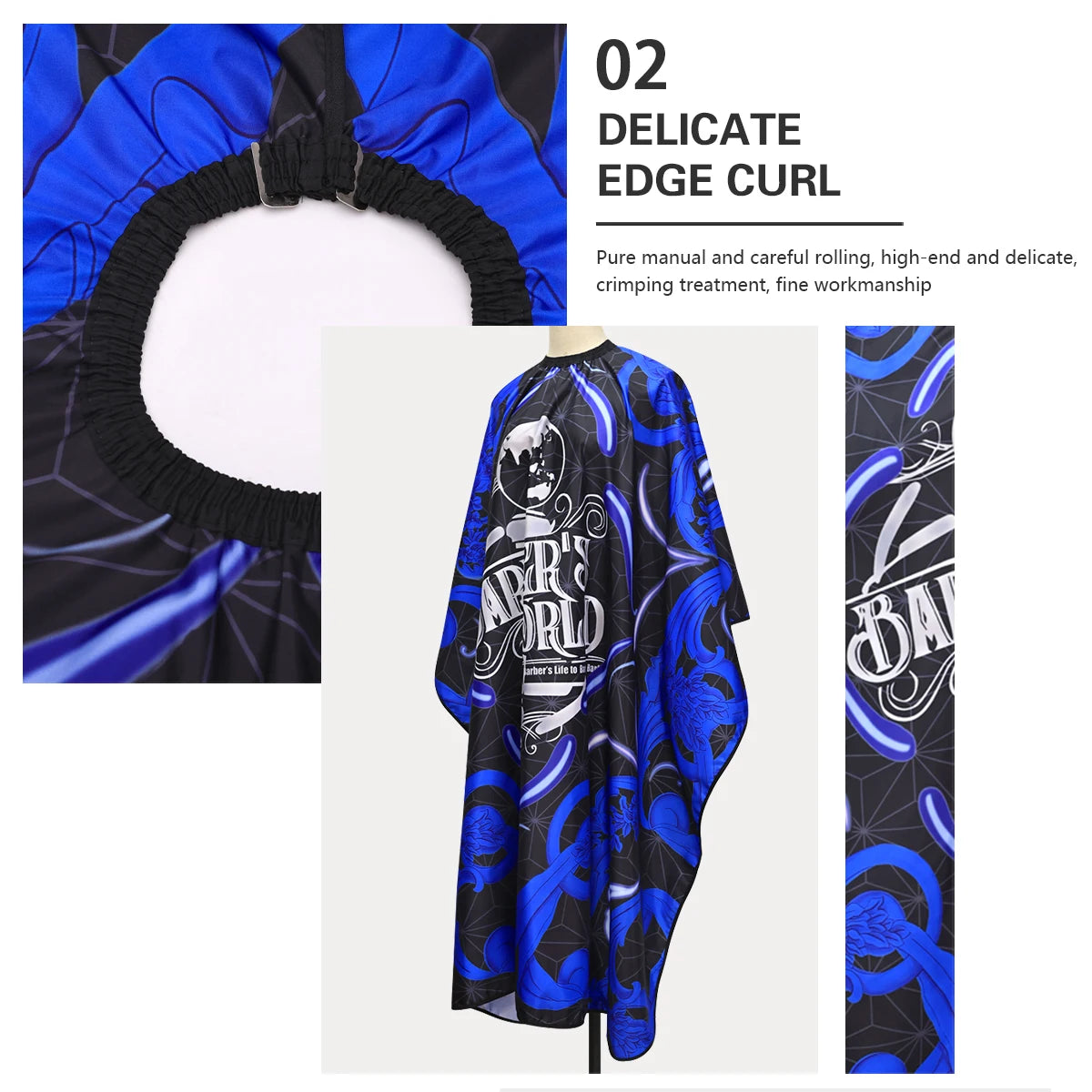 Professional Cutting Cloth Salon Hairdressing Haircut Apron Shawl Waterproof Barber Cape Barbershop Hairdresser Styling Supplies