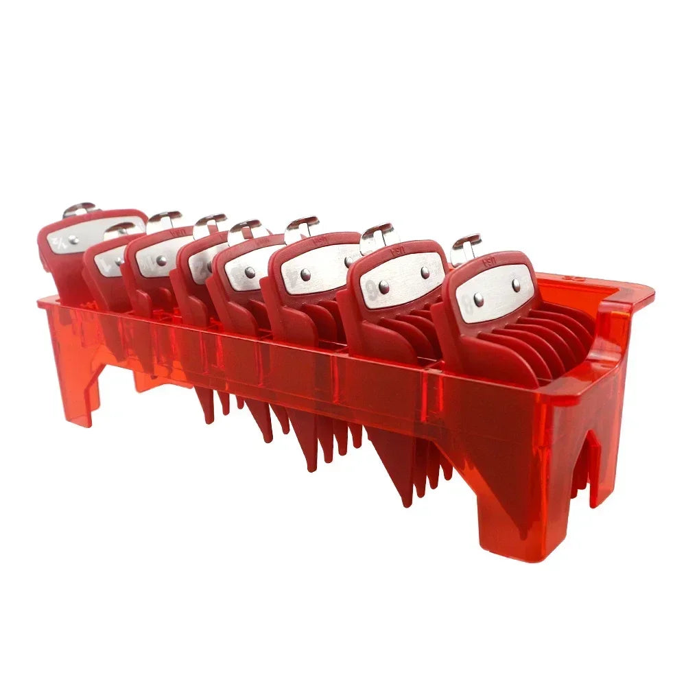 8/10PC Professional Universal Hair Clipper Limit Guide Comb For Wahl Trimmer Cutting Guide Comb Haircut Tools Barber Accessories