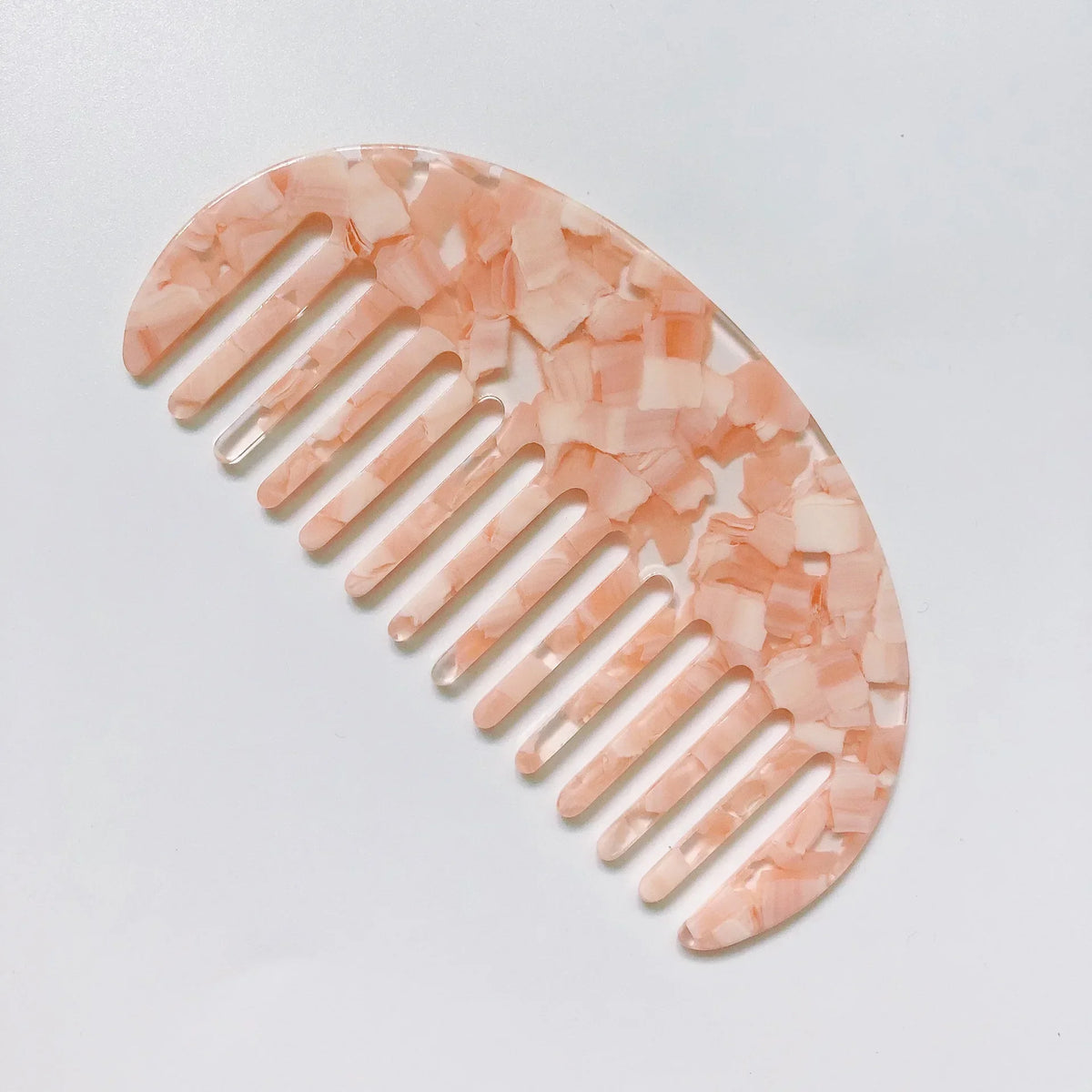 Wide Teeth Acetate Hair Combs Anti-static Massage Hair Brush Hairdressing Colorful Hairdress Salon Styling Traveling Accessories