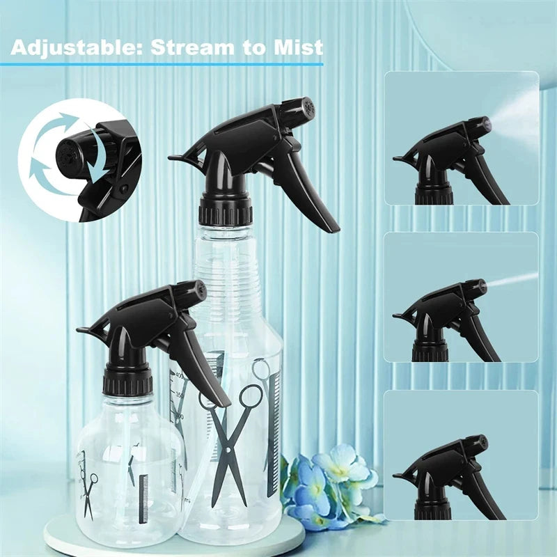 Barber Salon Hairdresser Water Sprayer Set Barbershop Hairdressing Neck Duster Cleaning Brush Professional Hair Styling Tools