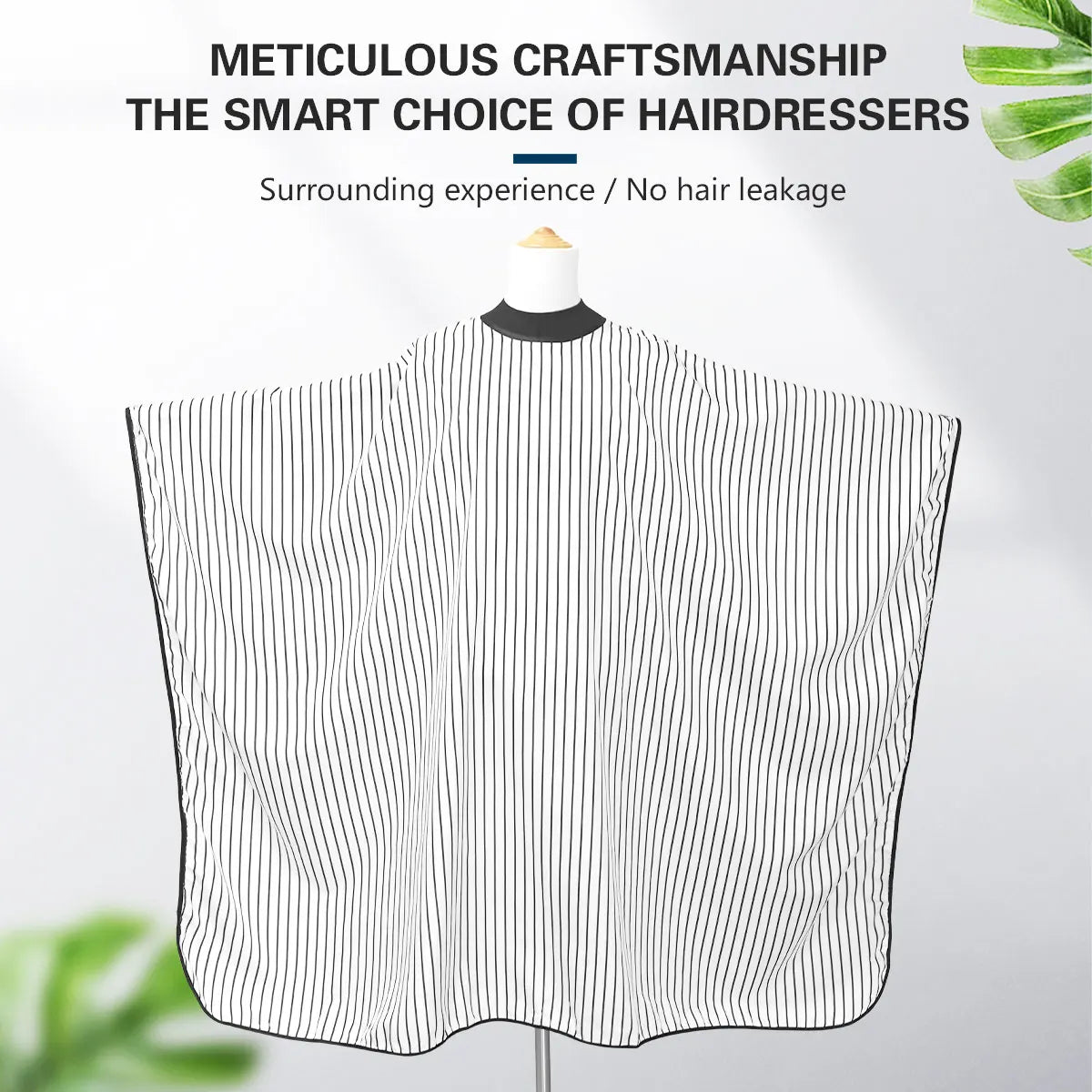 Haircut Sponge Collar Hairdresser Barber Professional Cloth Hairdressing Pattern Apron Cape Antistatic Hair Cutting Gown Salon