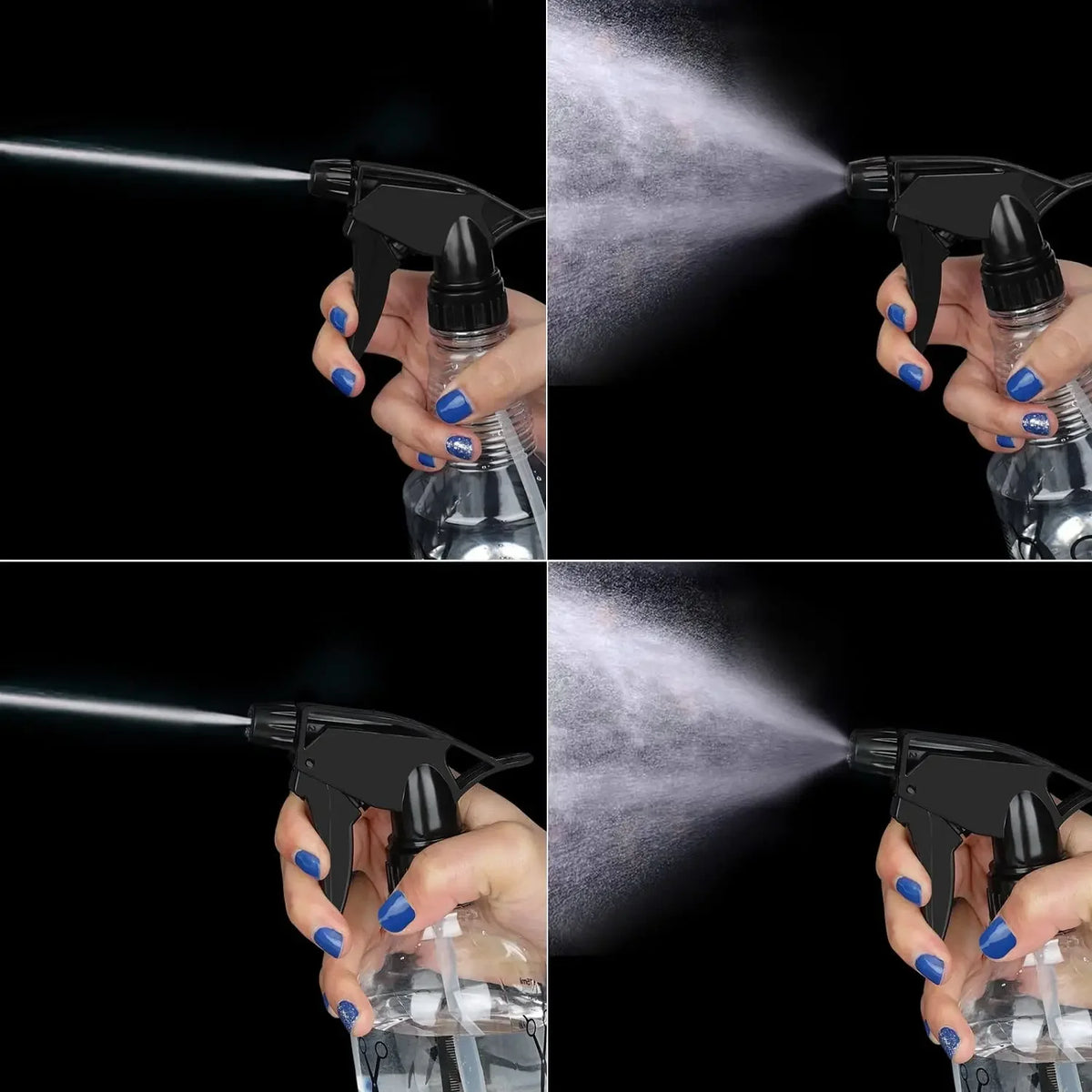 Barber Salon Hairdresser Water Sprayer Set Barbershop Hairdressing Neck Duster Cleaning Brush Professional Hair Styling Tools