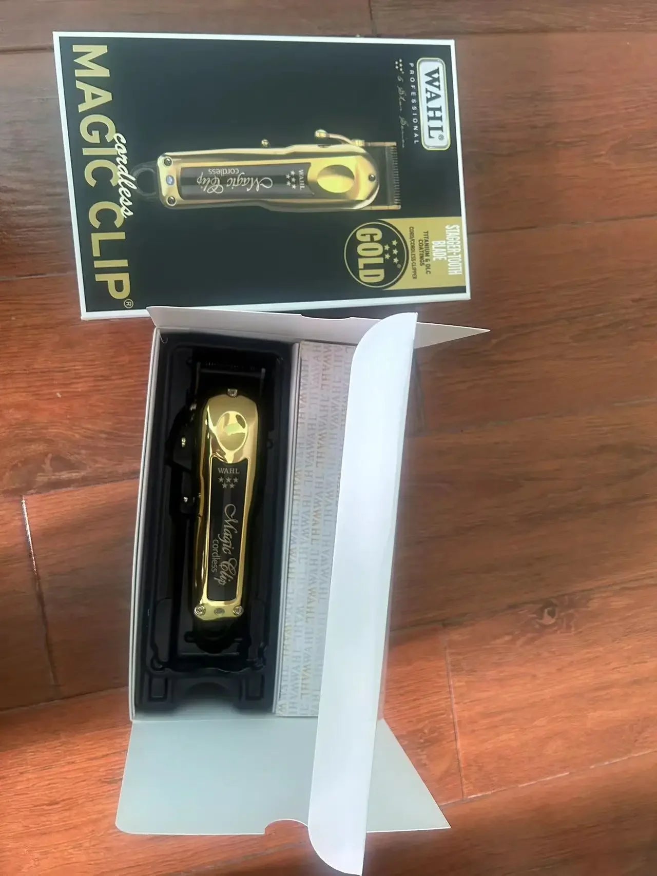 Original  Wahl Hair Clipper for Barbers, 5-Star Series, Cordless Hair Clipper, Magic Clip  & Detaliers & Vanish