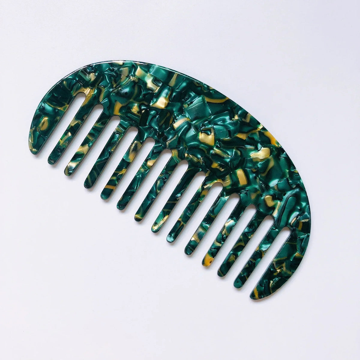 Wide Teeth Acetate Hair Combs Anti-static Massage Hair Brush Hairdressing Colorful Hairdress Salon Styling Traveling Accessories