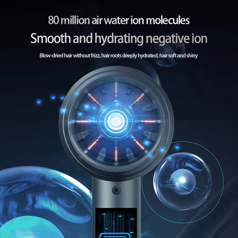 Hair Dryer Free Shipping, 110V~240V International Voltage Electric Hair Brush Professional Quick Dry Dryer