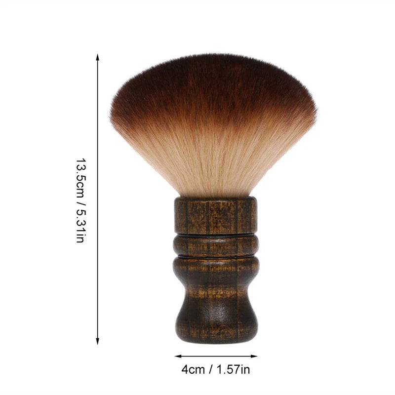 Professional Hairdresser Neck Dust Brush Barbershop Hairdressing Cleaning Brushes Salon Barber Styling Cleaner Tools Accessories
