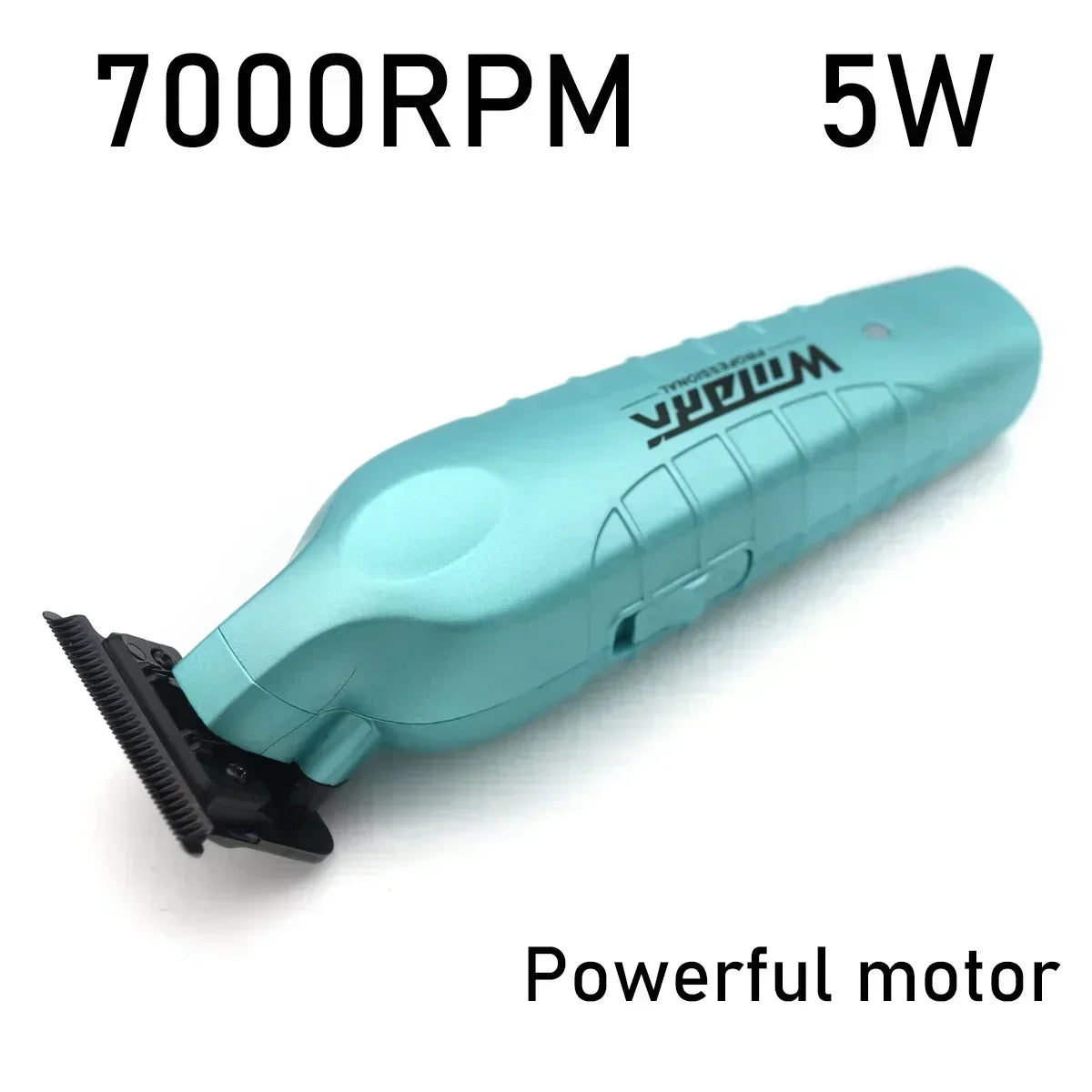 WMARK NG-317 Hair Trimmer Machine Zero Gapped DLC Blade with Base Charger Professional Hair Clipper for Men Finishing Machine