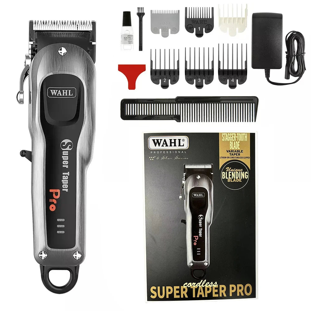 Original  Wahl Hair Clipper for Barbers, 5-Star Series, Cordless Hair Clipper, Magic Clip  & Detaliers & Vanish