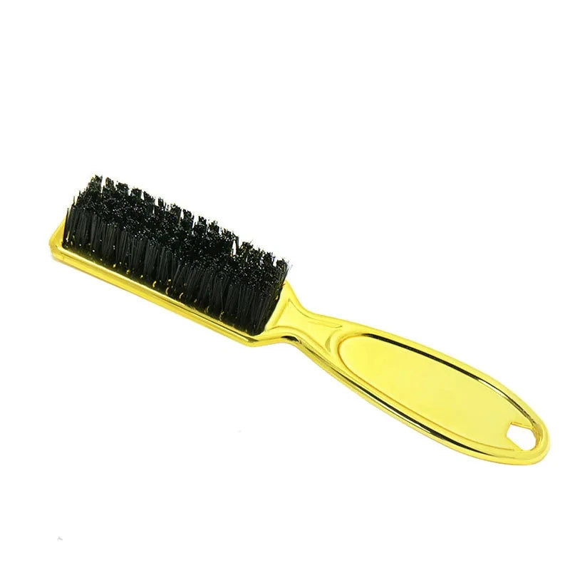 3PCS Hairdressing Soft Hair Cleaning Brush Comb Set Barber Retro Neck Duster Broken Remove Brush For Men Haircutting Comb Tools
