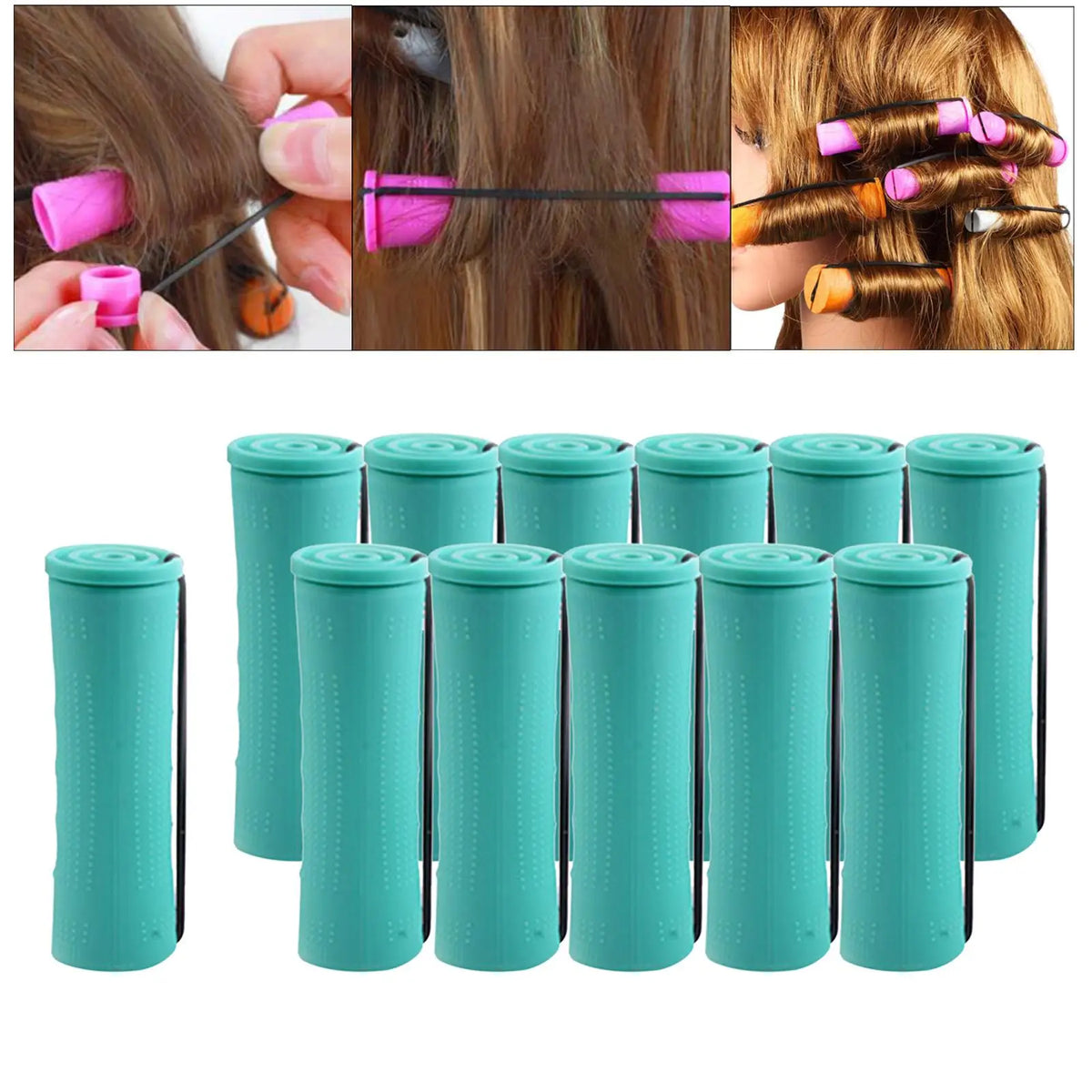 Perm Rodsing Hair No  Non Small Medium Large Size Naturaly Wavy Rod Women Hair Styling Girls