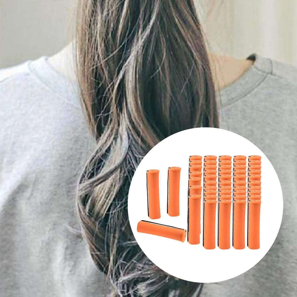 Perm Rodsing Hair No  Non Small Medium Large Size Naturaly Wavy Rod Women Hair Styling Girls