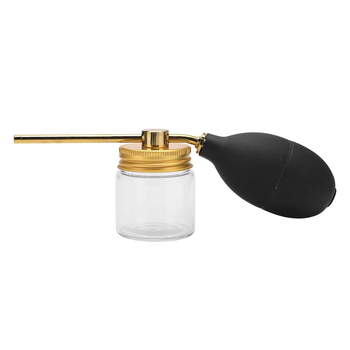 Barber Refillable Talc Fiber Powder Blower Puffer Hairdressers Talcum Hair Salon Powder Spray Bottle Barbershop