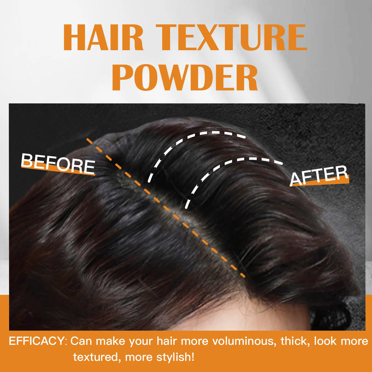 LOCKMIO Hair Styling Powder Increase Volume Capturing Modeling Hairstyles Long-Lasting Texture Powders Spray Unisex