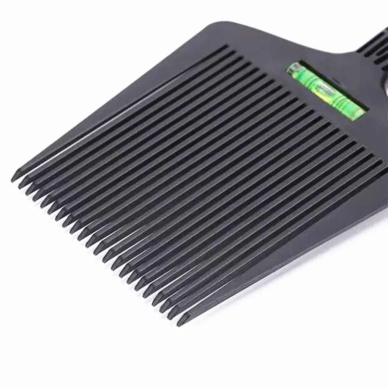 Flat Top Comb Barber Salon Oil Hair Cutting Angle Adjustment Large Teeth Comb Styling Hair Brushes Hairdressers Tools