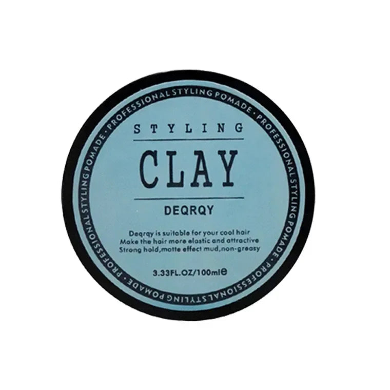 Fashion Matte Finished Styling Clay Daily Use Mens Hair Clay High Strong Hold Low Shine Hair Styling Wax Creme Hair Care