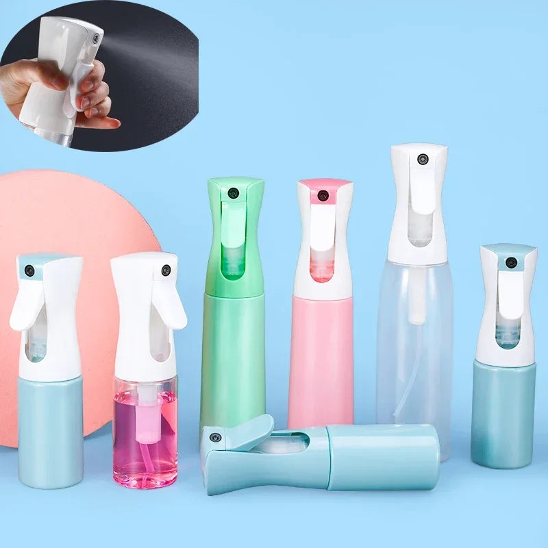 300ML Continuous Plant Mist Spray Bottle Mist Refillable Spray Bottle Mist Bottle for Curly Hair Styling Product Plant Barber
