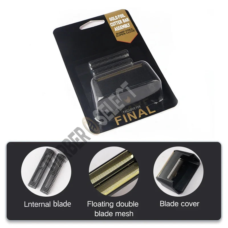 Professional 5 Star Service Finale Shaver Replacement Foil And Blade Cutter Head For Wahl 8164 Hair Clipper Barber Accessories
