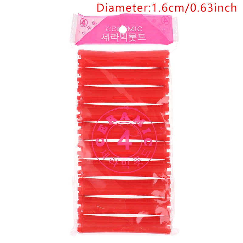 8/10pcs Perm Rods Hair Rollers Hair Cold Wave Rods Hair Curler Home Hair Rollers Hairdressing DIY Tool For Women Long Short Hair