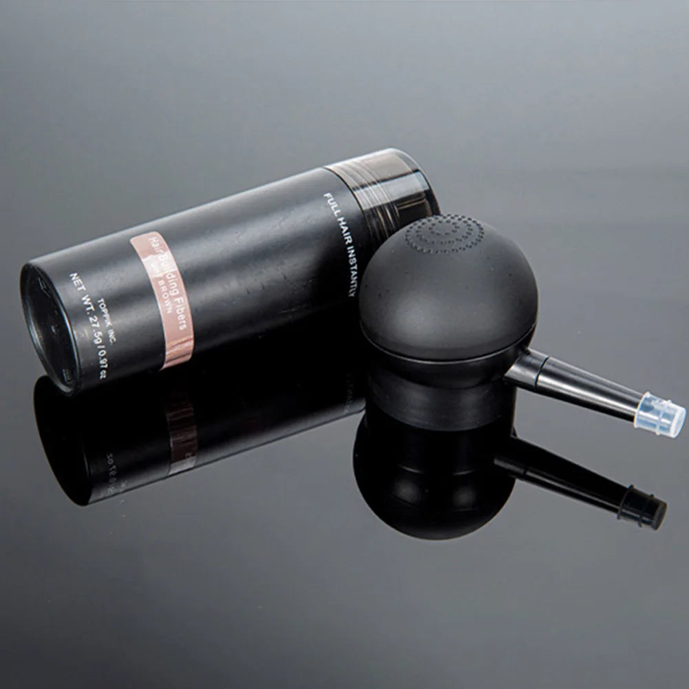 Hair Fiber Spray Applicator Pump Hair Fiber Spray Applicator Extension Nozzle Pump Hair Growth Fiber Comb Hair Loss Extensions